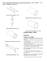 Предварительный просмотр 1816 страницы Dodge dakota 2002 Service Manual