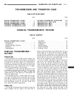 Предварительный просмотр 1840 страницы Dodge dakota 2002 Service Manual