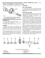 Предварительный просмотр 1854 страницы Dodge dakota 2002 Service Manual