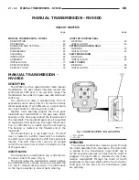 Предварительный просмотр 1881 страницы Dodge dakota 2002 Service Manual