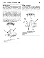 Предварительный просмотр 1973 страницы Dodge dakota 2002 Service Manual