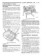 Предварительный просмотр 2222 страницы Dodge dakota 2002 Service Manual