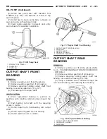 Предварительный просмотр 2234 страницы Dodge dakota 2002 Service Manual