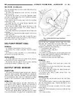 Предварительный просмотр 2406 страницы Dodge dakota 2002 Service Manual