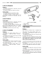 Предварительный просмотр 2599 страницы Dodge dakota 2002 Service Manual