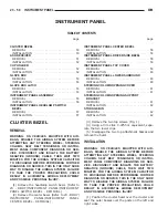 Предварительный просмотр 2625 страницы Dodge dakota 2002 Service Manual