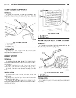 Предварительный просмотр 2647 страницы Dodge dakota 2002 Service Manual