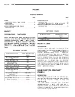 Предварительный просмотр 2649 страницы Dodge dakota 2002 Service Manual