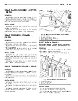 Предварительный просмотр 2660 страницы Dodge dakota 2002 Service Manual