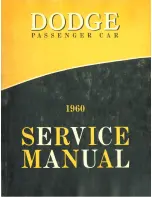 Dodge DART PHOENIX 1960 Service Manual предпросмотр