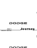 Dodge Journey 2011 Owner'S Manual предпросмотр