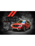 Предварительный просмотр 1 страницы Dodge Journey2017 Quick Reference Manual