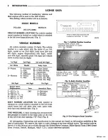 Preview for 3 page of Dodge Monaco 1967 Service Manual