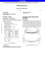 Предварительный просмотр 2 страницы Dodge Neon 2001 Service Manual