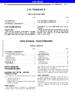 Предварительный просмотр 516 страницы Dodge Neon 2001 Service Manual