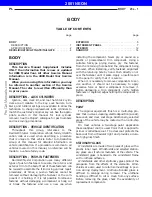 Предварительный просмотр 722 страницы Dodge Neon 2001 Service Manual