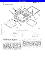 Предварительный просмотр 736 страницы Dodge Neon 2001 Service Manual