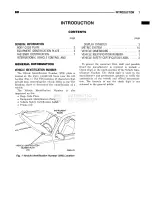 Предварительный просмотр 7 страницы Dodge RAM 1500 1996 Service Manual