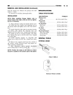 Предварительный просмотр 1389 страницы Dodge RAM 1500 1996 Service Manual