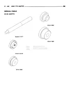 Предварительный просмотр 1826 страницы Dodge RAM 1500 1996 Service Manual