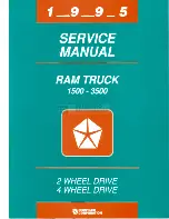 Dodge RAM 1995 Service Manual предпросмотр