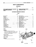 Предварительный просмотр 1626 страницы Dodge RAM 1995 Service Manual