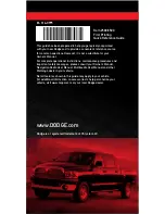 Предварительный просмотр 12 страницы Dodge RAM 2500 2009 Quick Reference Manual