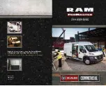 Dodge RAM ProMaster 2014 User Manual предпросмотр