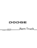 Предварительный просмотр 1 страницы Dodge Ram Truck 2008 Owner'S Manual