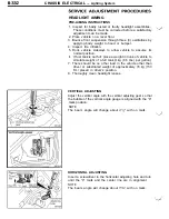 Предварительный просмотр 334 страницы Dodge Stealth 1994 Service Manual