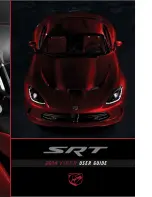 Предварительный просмотр 1 страницы Dodge Viper 2014 SRT User Manual