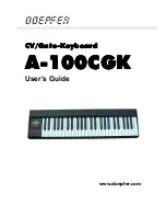 Preview for 1 page of DOEPFER A-100CGK User Manual