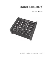 DOEPFER Dark Energy Owner'S Manual preview