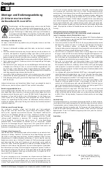 Doepke DFS 2 Installation And Operating Instructions preview