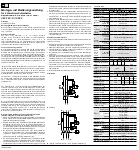 Preview for 1 page of Doepke DFS 4 B SK series Installation And Operating Manual