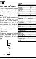 Предварительный просмотр 2 страницы Doepke DMRP 230 Installation And Operating Manual