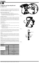 Preview for 2 page of Doepke DRCBO 4 Hi 1 Installation And Operating Manual