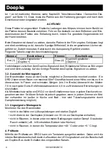 Preview for 4 page of Doepke Dupline DRD 2 Operating Instructions Manual