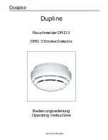 Preview for 1 page of Doepke Dupline DRD 3 Operating Instructions Manual