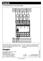 Preview for 8 page of Doepke Dupline DRO 4 Operating Instructions Manual