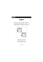 Doepke Dupline DRO 4b Operating Instructions Manual preview