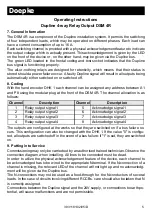 Preview for 5 page of Doepke Dupline DSM 4R Operating Instructions Manual