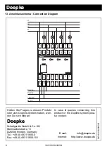 Preview for 8 page of Doepke Dupline DSM 4R Operating Instructions Manual