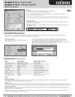 Preview for 4 page of Doerr SnapShot Extra Instruction Manual