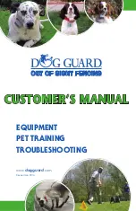 Dog Guard DG-9XT Customer'S Manual preview