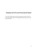 Preview for 29 page of Dog Guard DG9000 Installation And Training Manual