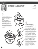 Предварительный просмотр 12 страницы Dog it Fresh & Clear User Manual