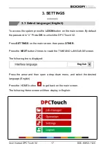 Preview for 17 page of DOGA DPC TOUCH V2 User Manual