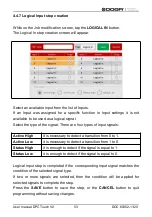 Preview for 53 page of DOGA DPC TOUCH V2 User Manual