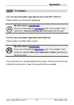 Preview for 63 page of DOGA DPC TOUCH V2 User Manual